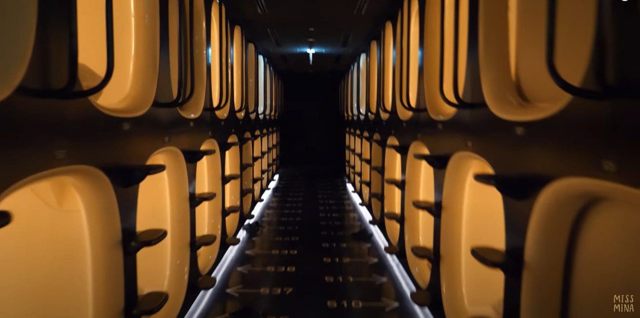 capsule hotel tokyo train station